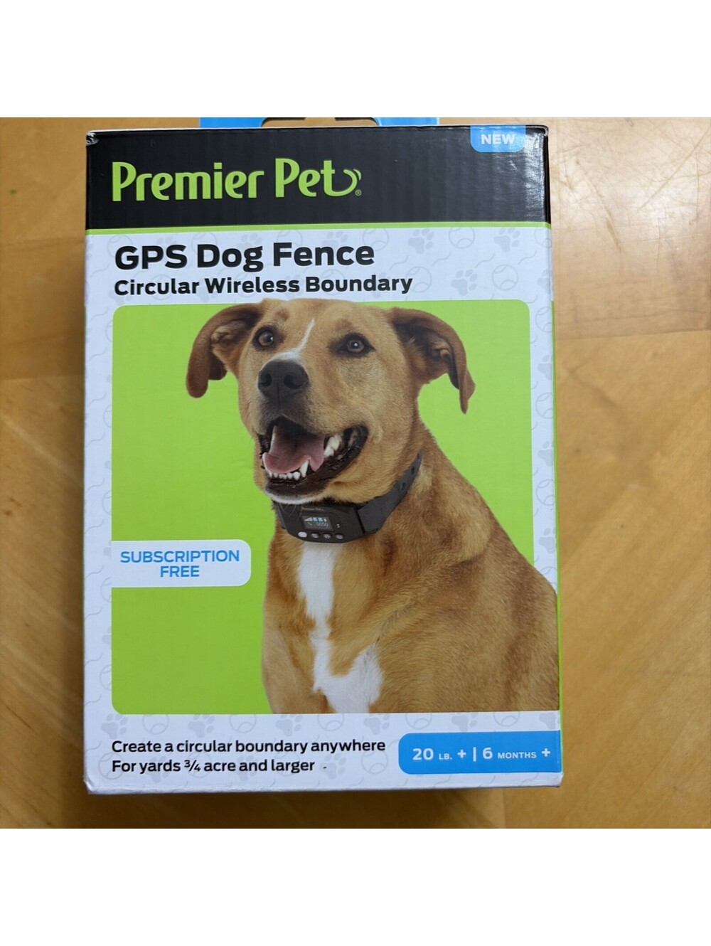 🐾 Premier Pet GPS Dog Fence Circular Wireless Boundary GIF00-18024 * Sealed